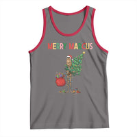Marcus The Worm Christmas Meme Tank Top - Wonder Print Shop
