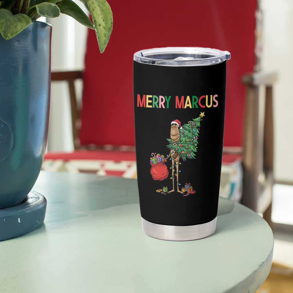 Marcus The Worm Christmas Meme Tumbler Cup - Wonder Print Shop