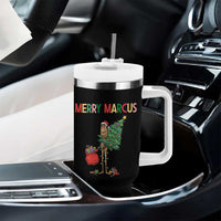 Marcus The Worm Christmas Meme Tumbler With Handle - Wonder Print Shop