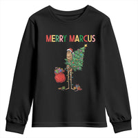 Marcus The Worm Christmas Meme Youth Sweatshirt - Wonder Print Shop