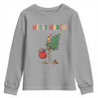 Marcus The Worm Christmas Meme Youth Sweatshirt - Wonder Print Shop