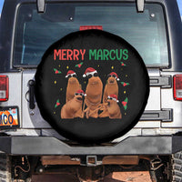 Marcus The Worm Christmas Meme Spare Tire Cover Funny Brain Rot Gen Z Xmas - Wonder Print Shop