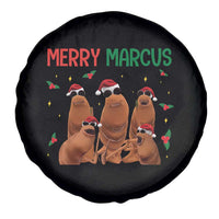 Marcus The Worm Christmas Meme Spare Tire Cover Funny Brain Rot Gen Z Xmas - Wonder Print Shop