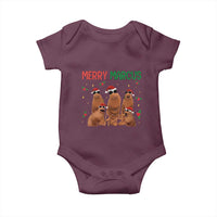 Marcus The Worm Christmas Meme Baby Onesie Funny Brain Rot Gen Z Xmas - Wonder Print Shop