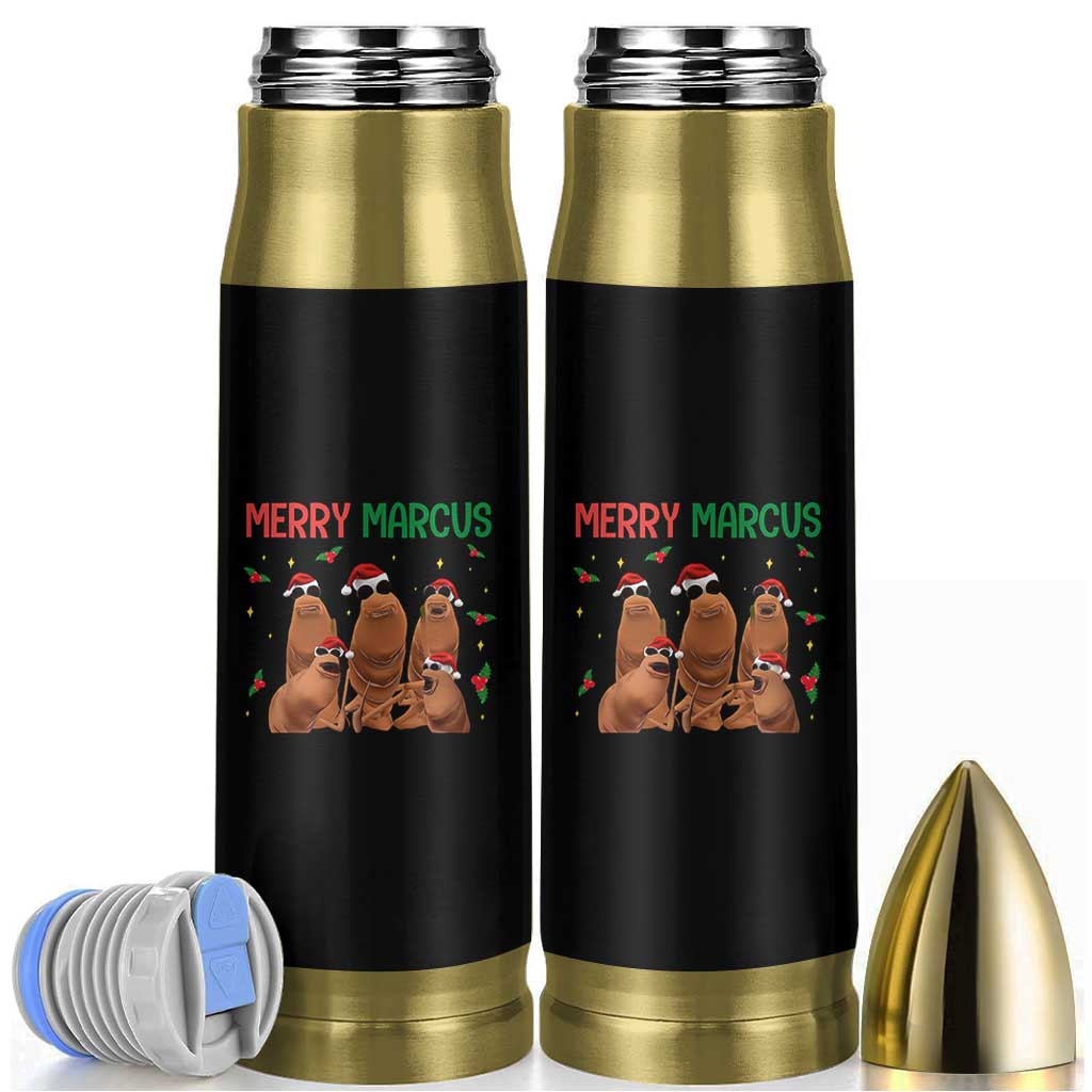 Marcus The Worm Christmas Meme Bullet Tumbler Funny Brain Rot Gen Z Xmas - Wonder Print Shop