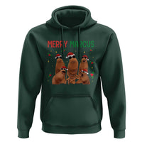 Marcus The Worm Christmas Meme Hoodie Funny Brain Rot Gen Z Xmas - Wonder Print Shop