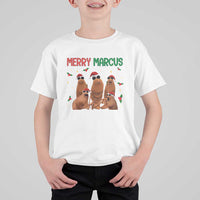 Marcus The Worm Christmas Meme T Shirt For Kid Funny Brain Rot Gen Z Xmas - Wonder Print Shop