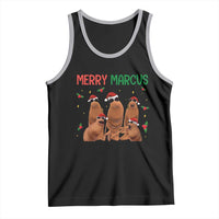 Marcus The Worm Christmas Meme Tank Top Funny Brain Rot Gen Z Xmas - Wonder Print Shop