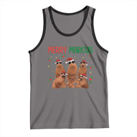 Marcus The Worm Christmas Meme Tank Top Funny Brain Rot Gen Z Xmas - Wonder Print Shop
