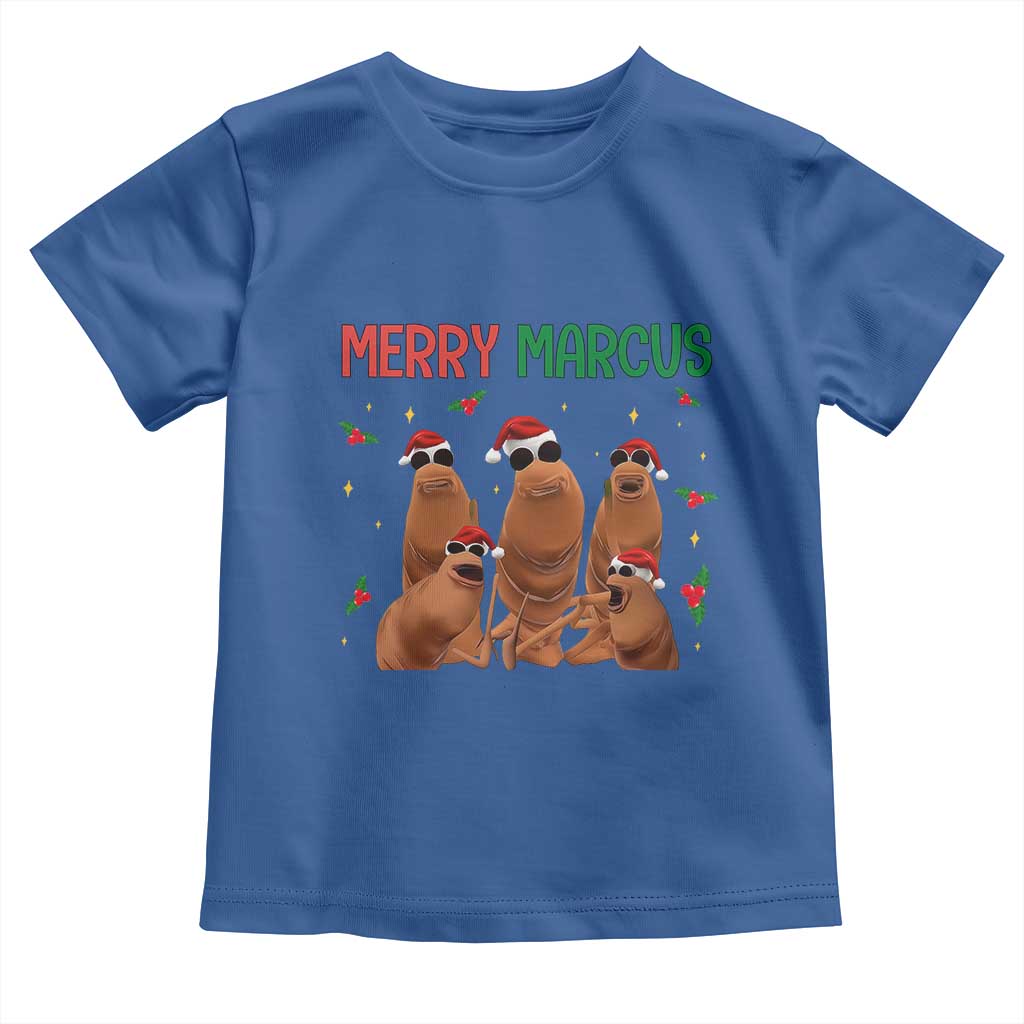 Marcus The Worm Christmas Meme Toddler T Shirt Funny Brain Rot Gen Z Xmas - Wonder Print Shop