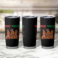 Marcus The Worm Christmas Meme Tumbler Cup Funny Brain Rot Gen Z Xmas - Wonder Print Shop