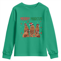 Marcus The Worm Christmas Meme Youth Sweatshirt Funny Brain Rot Gen Z Xmas - Wonder Print Shop