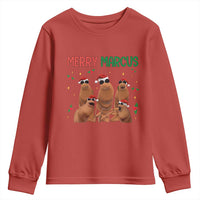 Marcus The Worm Christmas Meme Youth Sweatshirt Funny Brain Rot Gen Z Xmas - Wonder Print Shop