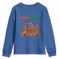 Marcus The Worm Christmas Meme Youth Sweatshirt Funny Brain Rot Gen Z Xmas - Wonder Print Shop