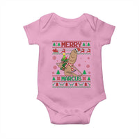 Marcus The Worm Robert Meme Christmas Baby Onesie Funny Brain Rot Xmas - Wonder Print Shop