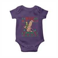 Marcus The Worm Robert Meme Christmas Baby Onesie Funny Brain Rot Xmas - Wonder Print Shop