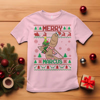 Marcus The Worm Robert Meme Christmas T Shirt Funny Brain Rot Xmas - Wonder Print Shop
