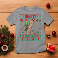 Marcus The Worm Robert Meme Christmas T Shirt Funny Brain Rot Xmas - Wonder Print Shop