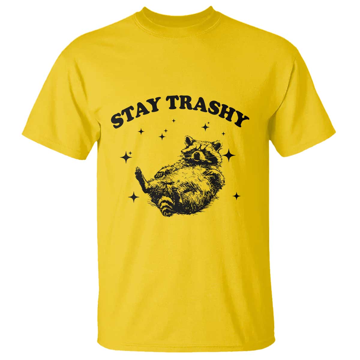Funny Raccoon Meme T Shirt Stay Trashy