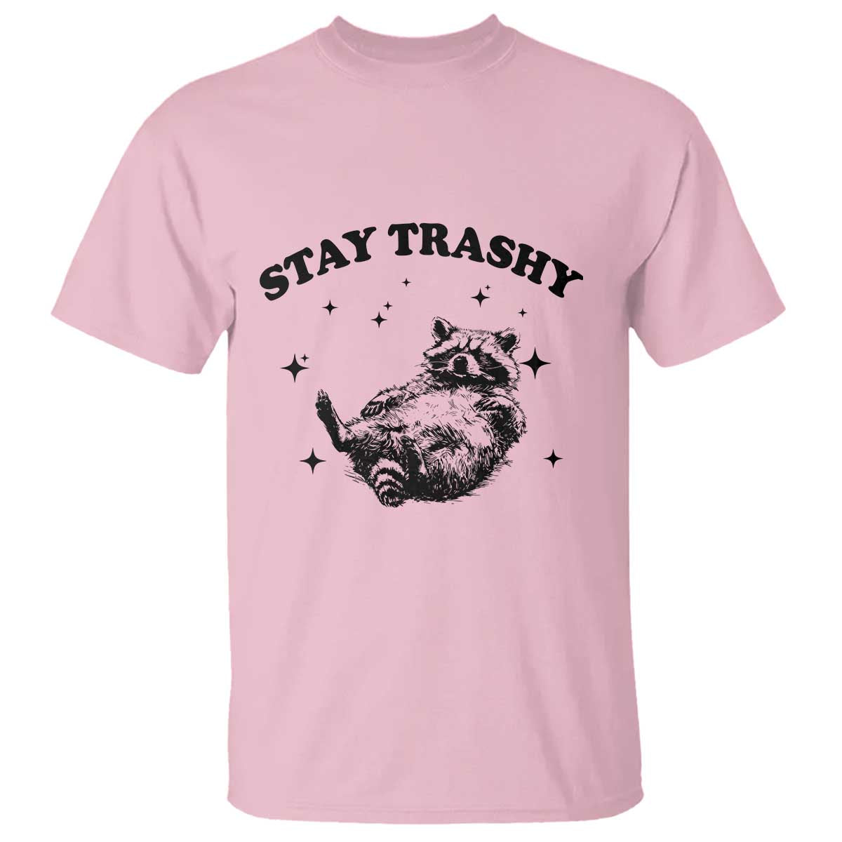 Funny Raccoon Meme T Shirt Stay Trashy