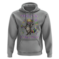 Mardi Gras Raccoon Hoodie Feral Girl Mardi Gras