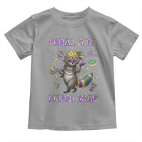 Mardi Gras Raccoon Toddler T Shirt Feral Girl Mardi Gras