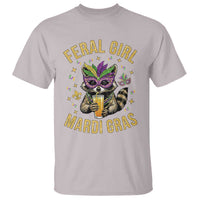 Mardi Gras Raccoon T Shirt Feral Girl Mardi Gras Trash Panda
