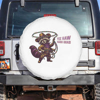 Mardi Gras Raccoon Spare Tire Cover Yee Haw Cowboy Mardi Gras Carnival Trendy Meme