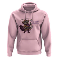 Mardi Gras Raccoon Hoodie Yee Haw Cowboy Mardi Gras Carnival Trendy Meme