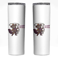 Mardi Gras Raccoon Skinny Tumbler Yee Haw Cowboy Mardi Gras Carnival Trendy Meme