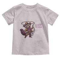 Mardi Gras Raccoon Toddler T Shirt Yee Haw Cowboy Mardi Gras Carnival Trendy Meme