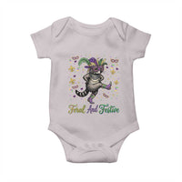 Mardi Gras Raccoon Baby Onesie Feral And Festive