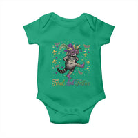 Mardi Gras Raccoon Baby Onesie Feral And Festive