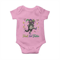 Mardi Gras Raccoon Baby Onesie Feral And Festive