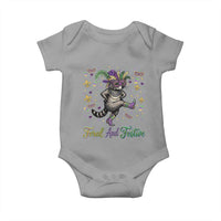 Mardi Gras Raccoon Baby Onesie Feral And Festive