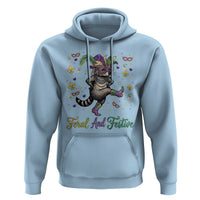 Mardi Gras Raccoon Hoodie Feral And Festive