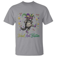 Mardi Gras Raccoon T Shirt Feral And Festive