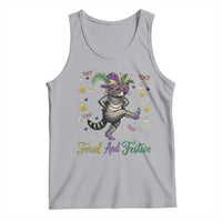 Mardi Gras Raccoon Tank Top Feral And Festive