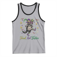 Mardi Gras Raccoon Tank Top Feral And Festive