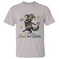 Mardi Gras Raccoon T Shirt Feral And Festive Trased Panda