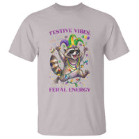 Mardi Gras Raccoon T Shirt Festive Vibes Feral Energy