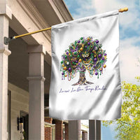 Mardi Gras Mask Tree Garden Flag Laissez Les Bon Temps Rouler