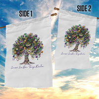 Mardi Gras Mask Tree Garden Flag Laissez Les Bon Temps Rouler