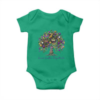 Mardi Gras Mask Tree Baby Onesie Laissez Les Bon Temps Rouler