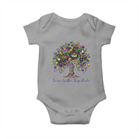 Mardi Gras Mask Tree Baby Onesie Laissez Les Bon Temps Rouler