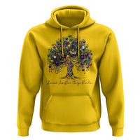 Mardi Gras Mask Tree Hoodie Laissez Les Bon Temps Rouler