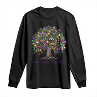 Mardi Gras Mask Tree Long Sleeve Shirt Laissez Les Bon Temps Rouler