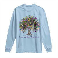 Mardi Gras Mask Tree Long Sleeve Shirt Laissez Les Bon Temps Rouler