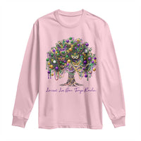 Mardi Gras Mask Tree Long Sleeve Shirt Laissez Les Bon Temps Rouler