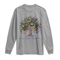 Mardi Gras Mask Tree Long Sleeve Shirt Laissez Les Bon Temps Rouler